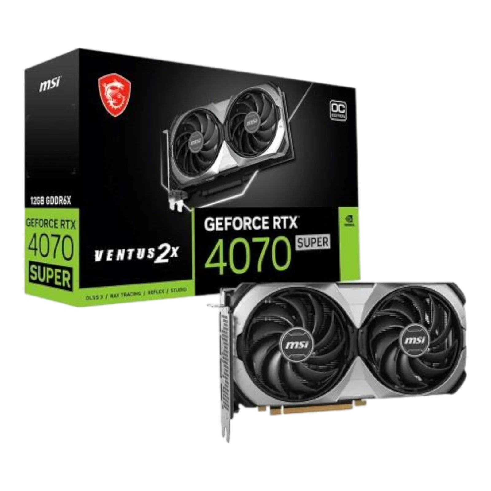 MSI NVidia GeForce RTX 4060 Ti Ventus 2X Black 8G OC | Eze Enterprise
